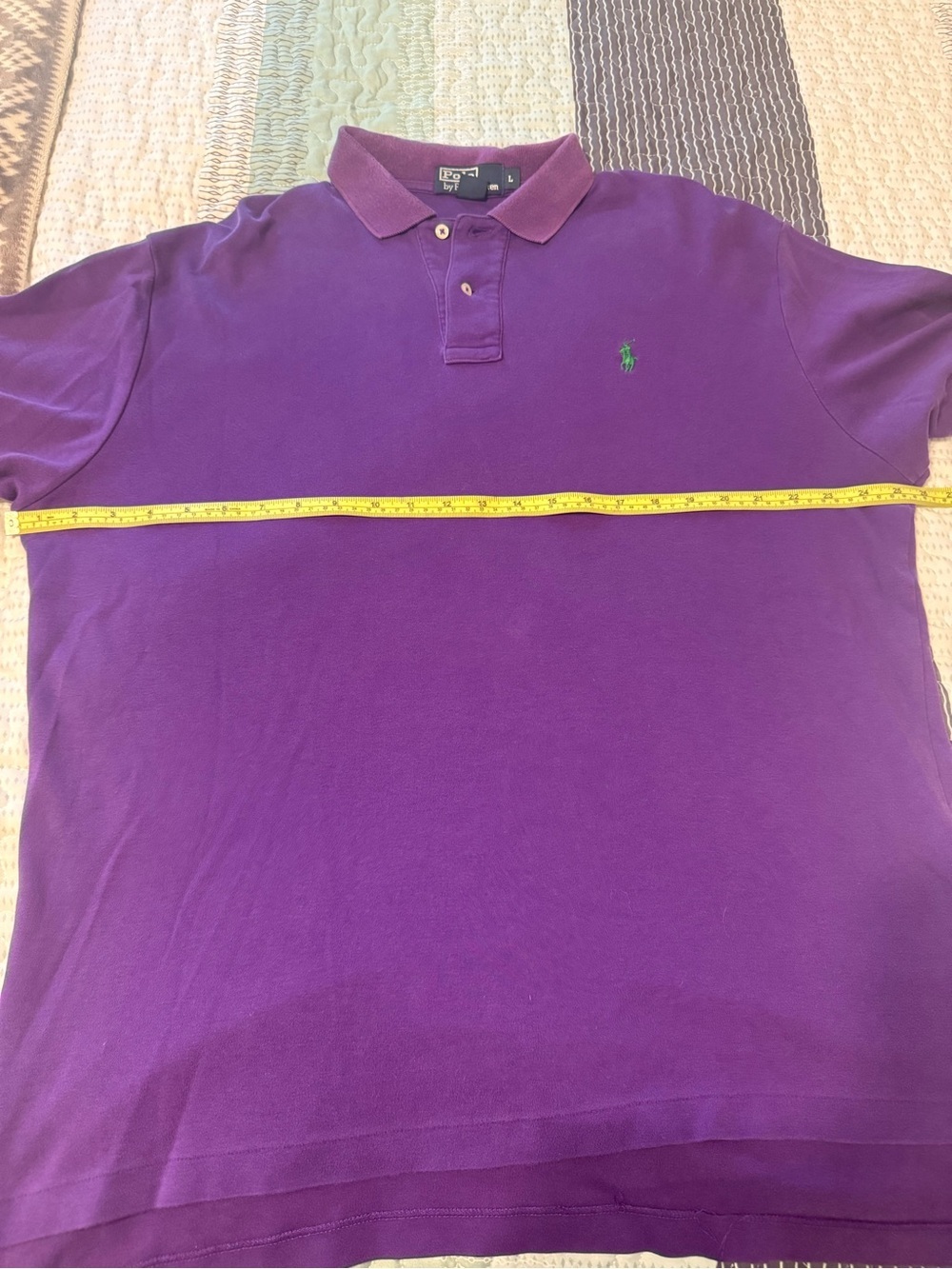 Polo by Ralph Lauren Purple Classic Fit Polo Shirt 100% cotton - Picture 6 of 9